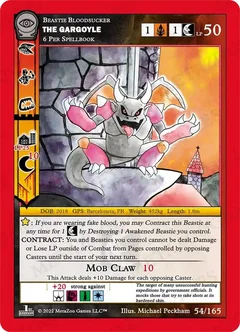The Gargoyle Reverse Holofoil 54/165