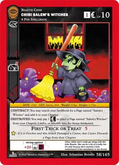 Chibi Salem's Witches Reverse Holofoil 58/165