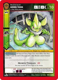 Green Thing Reverse Holofoil 59/165