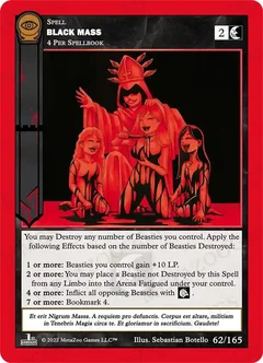 Black Mass Reverse Holofoil 62/165