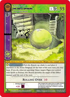 The Betz Sphere 77/165