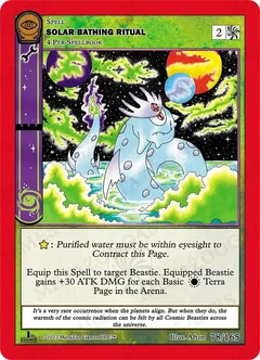 Solar Bathing Ritual Reverse Holofoil 78/165