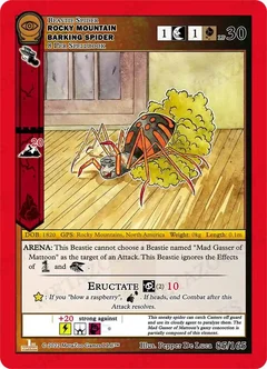 Rocky Mountain Barking Spider Reverse Holofoil 85/165