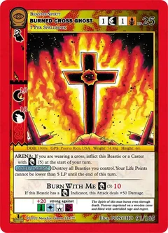 Burned Cross Ghost 91/165
