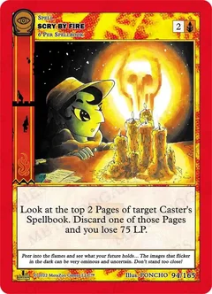 Scry by Fire Reverse Holofoil 94/165