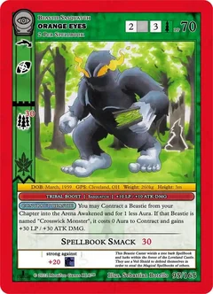 Orange Eyes Reverse Holofoil 95/165