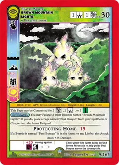 Brown Mountain Lights Reverse Holofoil 9/165