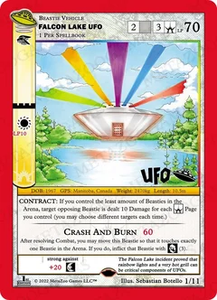 Falcon Lake UFO Holofoil 1/11