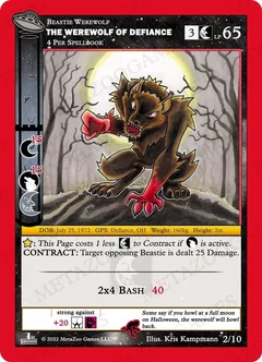 The Werewolf Of Defiance 2/10