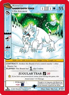 Sabertooth Tiger 3/10