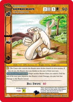 Sherman Beasts 4/11