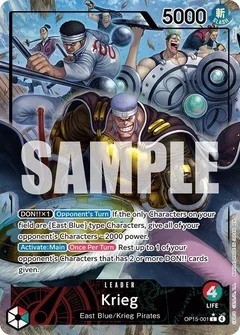 Krieg (OP15-001) (Alternate Art) OP15-001