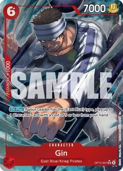 Gin (Alternate Art) OP15-007