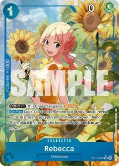 Rebecca (OP15-053) (Alternate Art) OP15-053