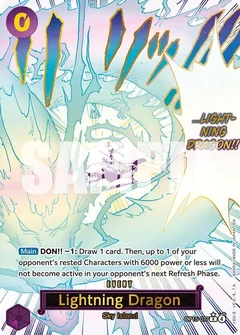 Lightning Dragon (Alternate Art) OP15-077