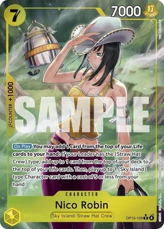 Nico Robin (OP15-109) (Alternate Art) OP15-109
