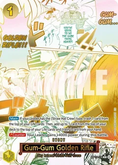 Gum-Gum Golden Rifle (Alternate Art) OP15-116