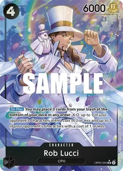 Rob Lucci (093) (Alternate Art) OP05-093