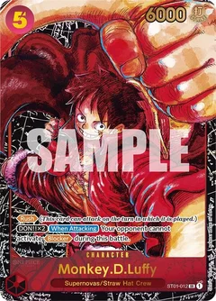 Monkey.D.Luffy (012) (Alternate Art) ST01-012