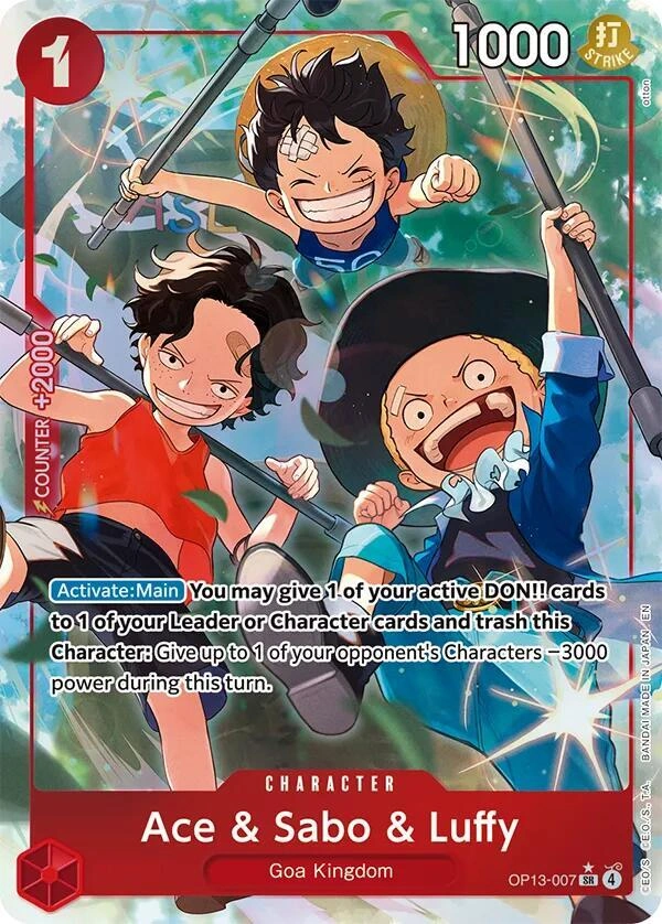 Ace & Sabo & Luffy (Alternate Art)