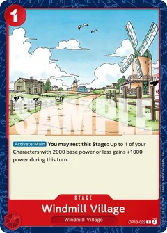 Windmill Village OP13-022