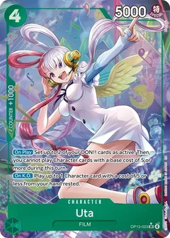 Uta (Alternate Art) OP13-023