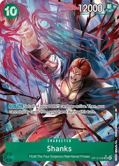 Shanks (028) (Alternate Art) OP13-028