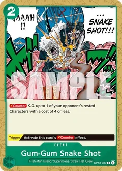 Gum-Gum Snake Shot OP13-039