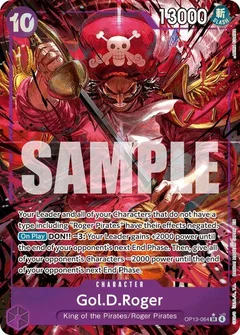 Gol.D.Roger (064) (Alternate Art) OP13-064