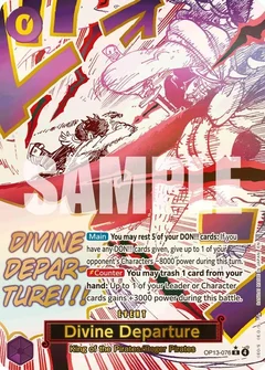 Divine Departure (Alternate Art) OP13-076