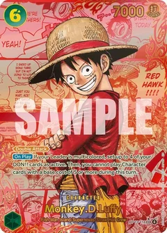 Monkey.D.Luffy (118) (Red Super Alternate Art) OP13-118