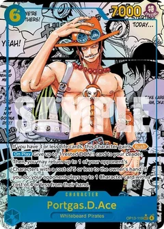 Portgas.D.Ace (119) (Super Alternate Art) OP13-119