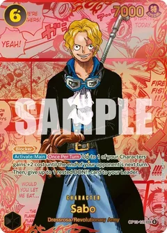 Sabo (120) (Red Super Alternate Art) OP13-120