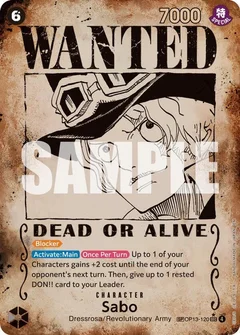 Sabo (120) (Wanted Poster) OP13-120