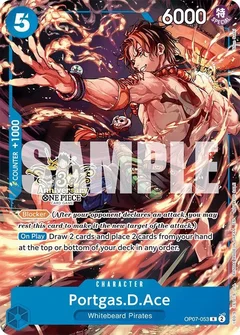 Portgas.D.Ace - OP07-053 (3rd Anniversary Tournament 3 Brothers Pack) OP07-053