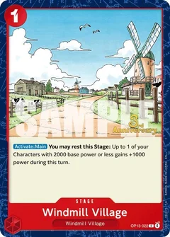 Windmill Village OP13-022
