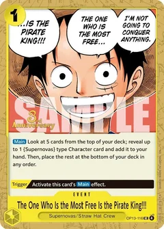 The One Who Is the Most Free Is the Pirate King!!! OP13-116
