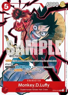 Monkey.D.Luffy - ST01-012 (3rd Anniversary Tournament 3 Brothers Pack) ST01-012