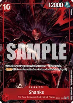 Shanks (004) (Alternate Art) OP09-004