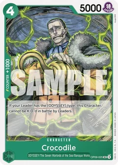 Crocodile (025) OP09-025