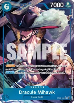 Dracule Mihawk (Parallel) OP09-048