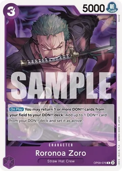 Roronoa Zoro (076) OP09-076