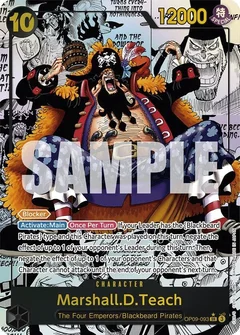Marshall.D.Teach (093) (Manga) OP09-093
