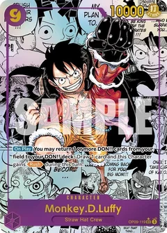 Monkey.D.Luffy (119) (Manga) OP09-119