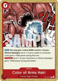 Color of Arms Haki OP12-019