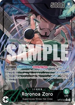 Roronoa Zoro (020) (Alternate Art) OP12-020