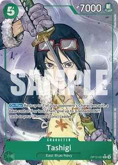 Tashigi (Alternate Art) OP12-031