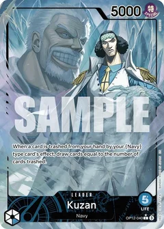 Kuzan (040) (Alternate Art) OP12-040