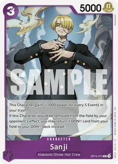 Sanji (070) OP12-070