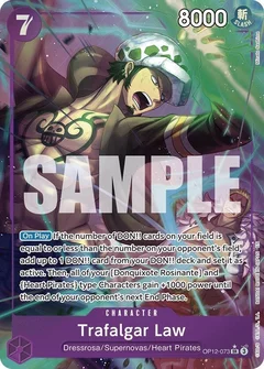 Trafalgar Law (073) (Alternate Art) OP12-073